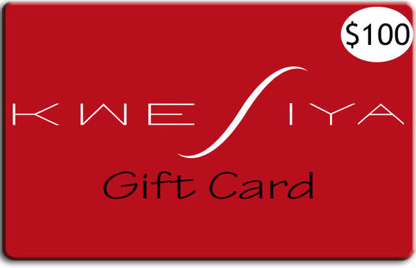 E-Gift Card:  $100